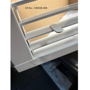 [Refurbished] GSW DF-22P 22" White Powder Coated 4-Way Adjustable Metal Diffuser for Evaporative/Swamp Cooler, 24” x 24" Mounting Edge (22"x22"x6")