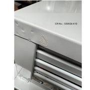 [Refurbished] GSW DF-24P 24” White Powder Coated 4-Way Adjustable Air Diffuser for Evaporative Swamp Cooler, 26” x 26" Mounting Edge (24"x24"x6")