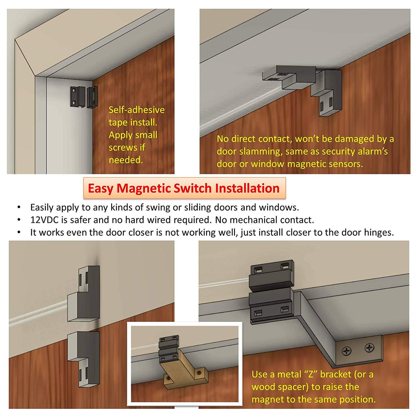 [Dent] Awoco FM1518-M 72” Super Power 2 Speeds Indoor Air Curtain, UL Certified, 120V Unheated With An Easy-Install Magnetic Switch