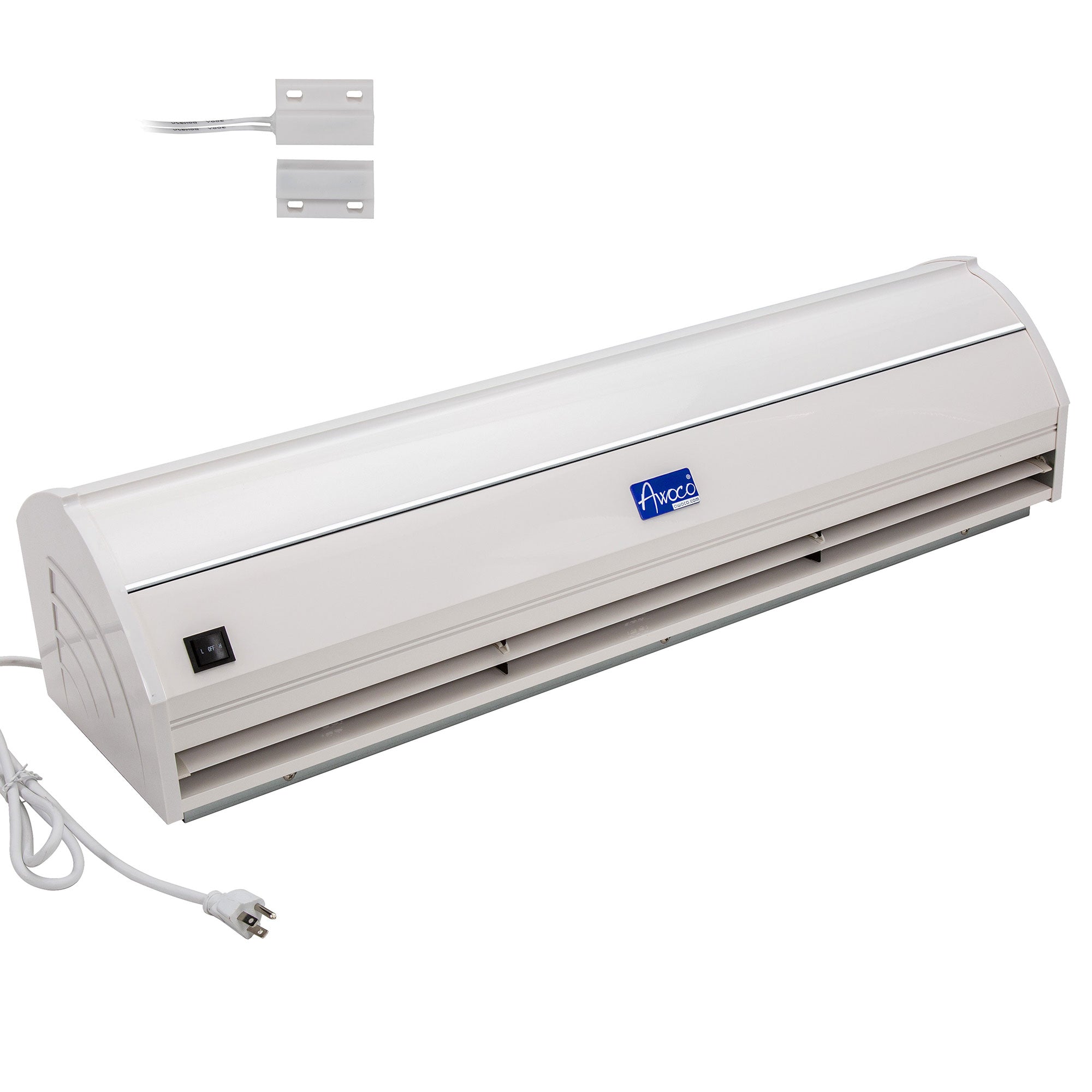 [Used] Awoco FM3510-M 42" Elegant 2 Speeds 1000CFM Commercial Indoor Air Curtain, UL Certified, 120V Unheated - Door Switch Included