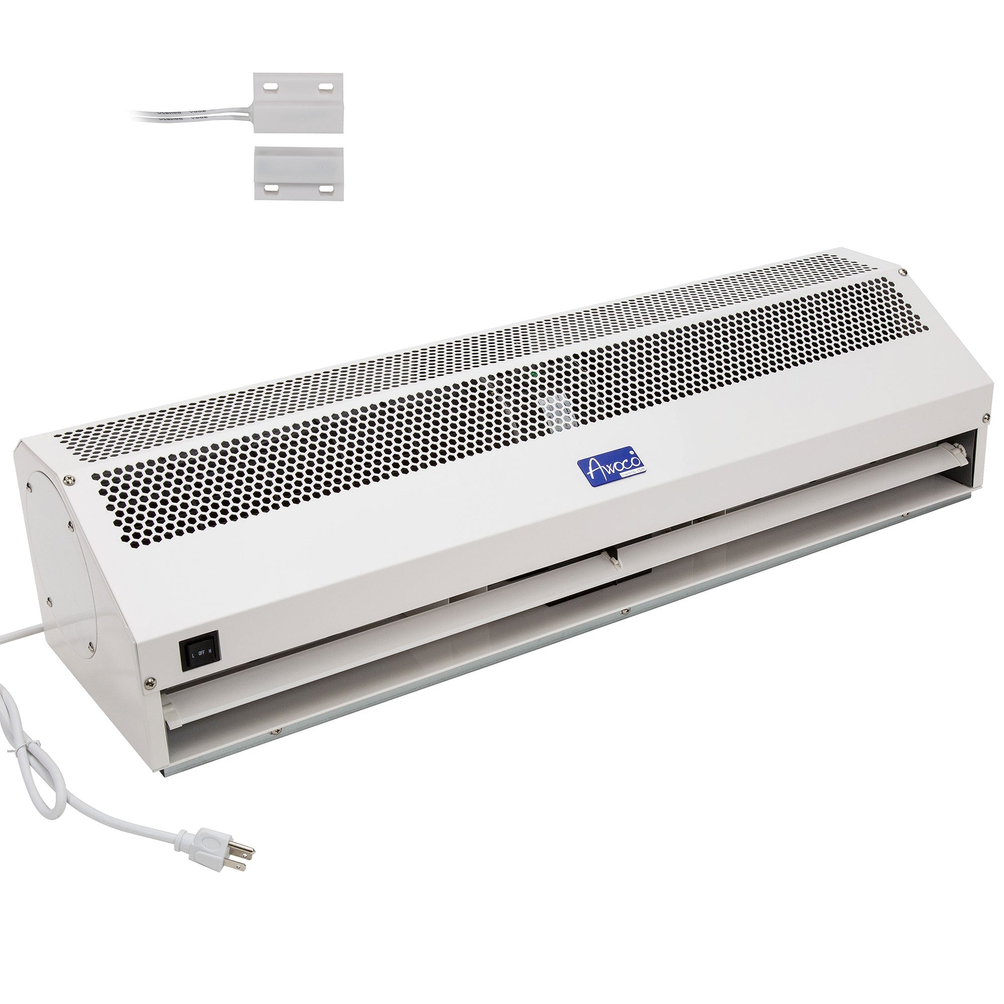 [Used] Awoco FM1509-M 36” Super Power 2 Speeds 1200 CFM Commercial Indoor Air Curtain, UL Certified 120V Unheated, with an Easy-Install Magnetic Switch