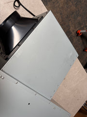 [Scratch] Awoco RH-BQ-CR30 30" Flush Ceiling Mount Insert Island Range Hood, Stainless Steel 4 Speeds 700 CFM, 6” Round Vent LED Lights Remote Control