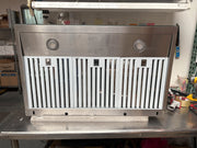 [Dent] Awoco RH-R06-G36 Stainless Steel Under Cabinet 6 Speeds 900 CFM Range Hood with Tempered Glass Touch Panel, LED Lights, Baffle Filters and Oil Collector, 7" High