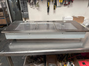 [Used] Awoco RH-IT06-R36 Ceiling Mount 14-1/2”D Super Quiet Split Stainless Steel Range Hood, 4-Speed, 800 CFM, Mesh Filters, Remote Control with 6” Blower
