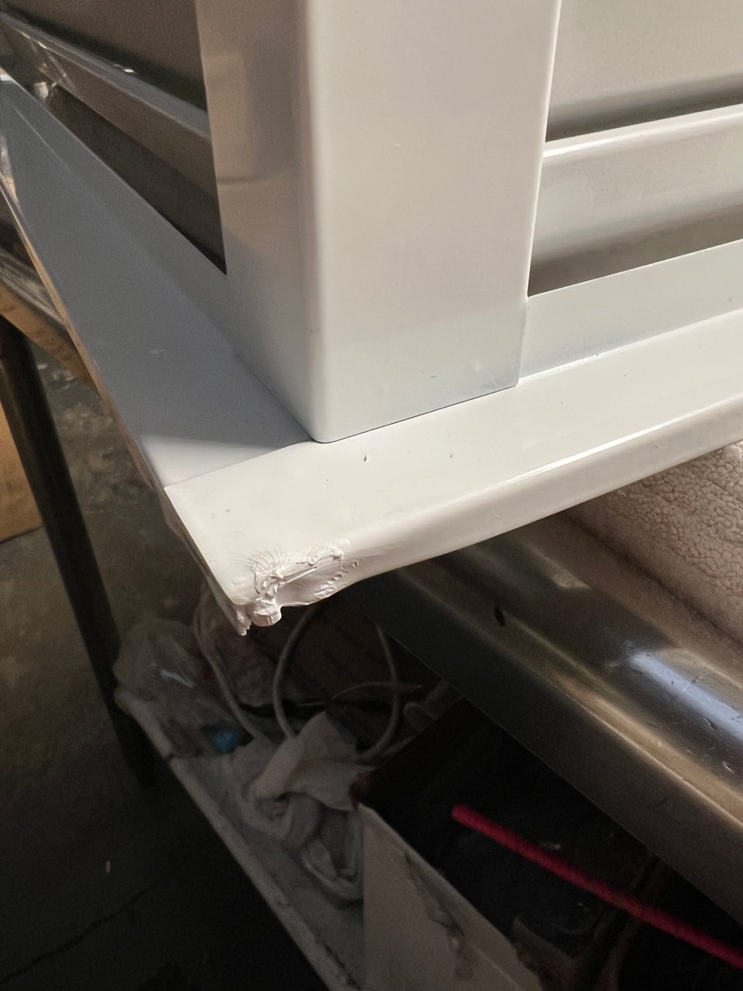 [Refurbished] GSW DF-18P 18” White Powder Coated 4-Way Adjustable Air Diffuser for Evaporative Swamp Cooler, 20” x 20" Mounting Edge (18"x18"x6")