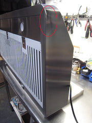 [Dent] Awoco RH-C06-A42 Classic 6” High 1mm Thick Stainless Steel Under Cabinet 4 Speeds 900 CFM Range Hood with 2 LED Lights & 2 Levels of Lighting (42"W All-In-One)