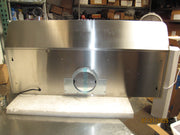 [Dent] Awoco RH-C06-42 Classic 6" High 1mm Thick Stainless Steel Under Cabinet 4 Speeds 900CFM Range Hood with 2 LED Lights, 6" Round Top Vent (42"W Round Vent)