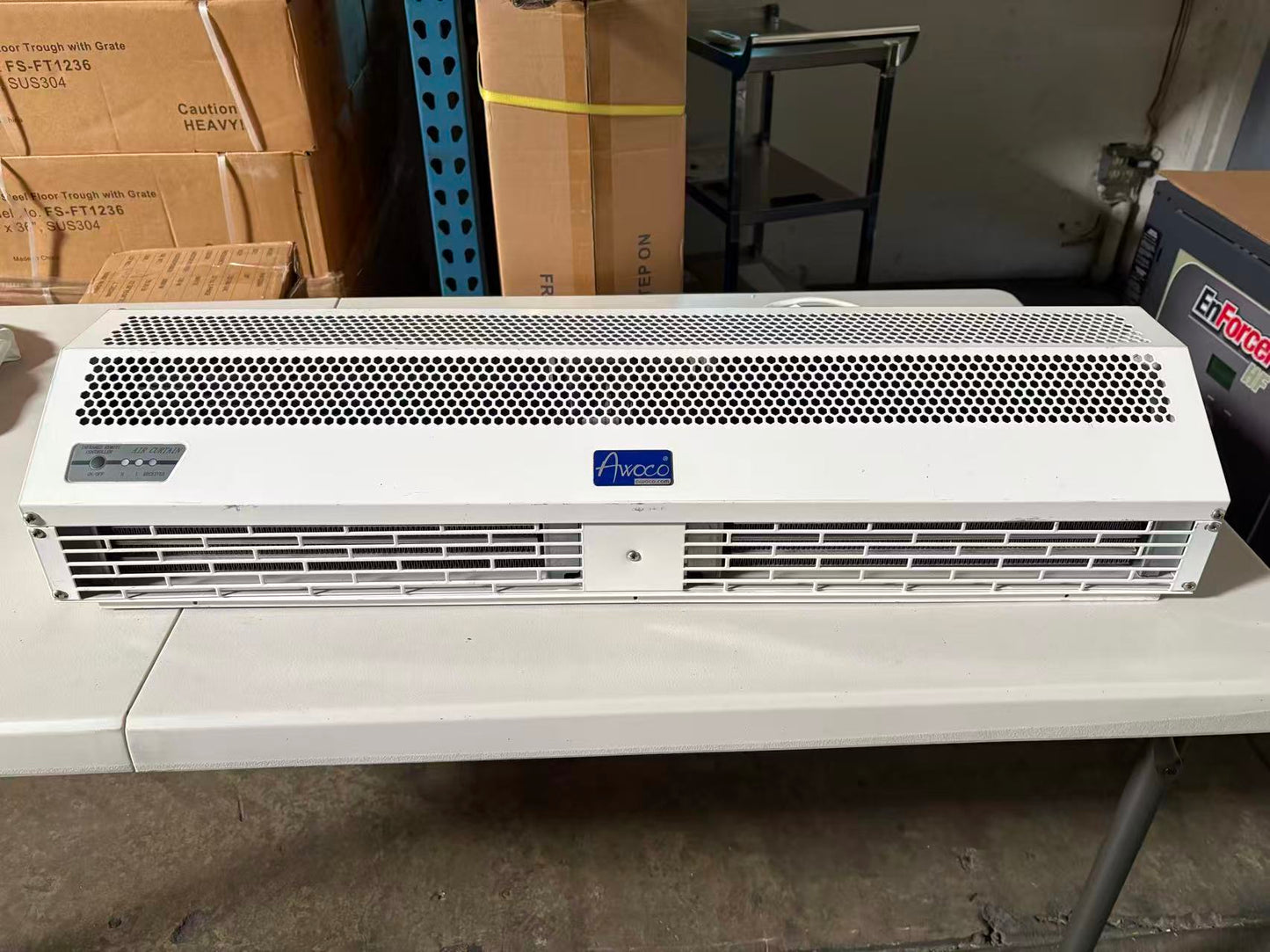 [Scratch] Awoco RM1209H 36" Heated 2 Speeds Commercial Indoor Air Curtain, CE Certified with an Easy-Install Magnetic Door Switch